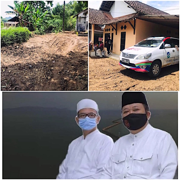 Bupati-Wabup Jember Terpilih Haji Hendy-Gus Firjaun Bantu Warga Kebanjiran di Wonoasri dan Curahnongko